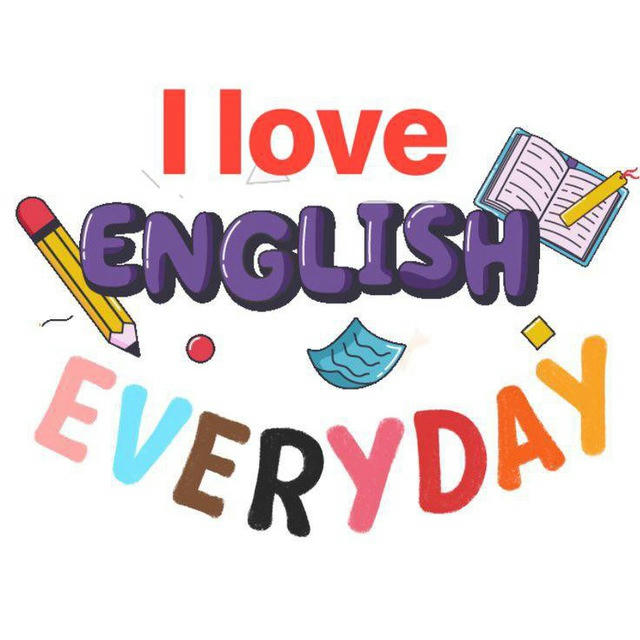 I love English every day