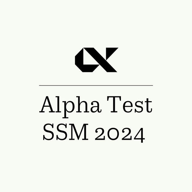 Alpha Test SSM 2024