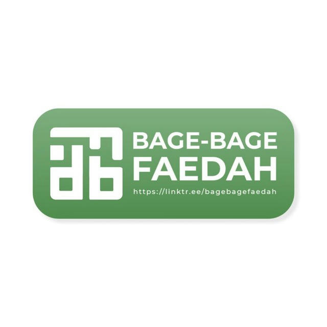 Bage-Bage Faedah