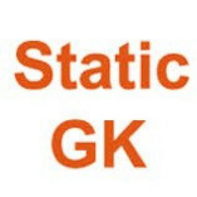 Static GK GS GA One Liner