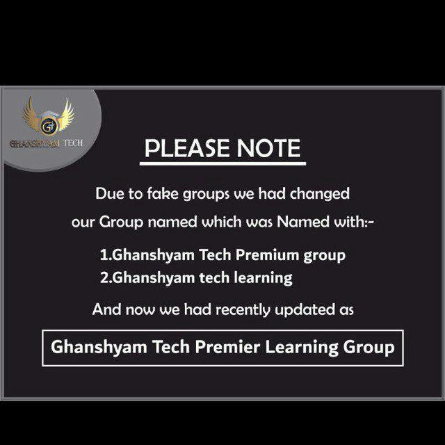 Ghanshyam Tech Primium Group