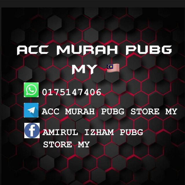 ACC MURAH PUBG STORE 🇲🇾🇵🇸