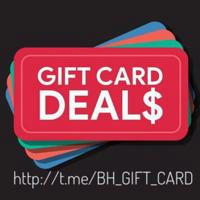BH GIFT CARDS