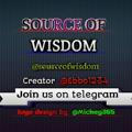 Source of wisdom 📃™