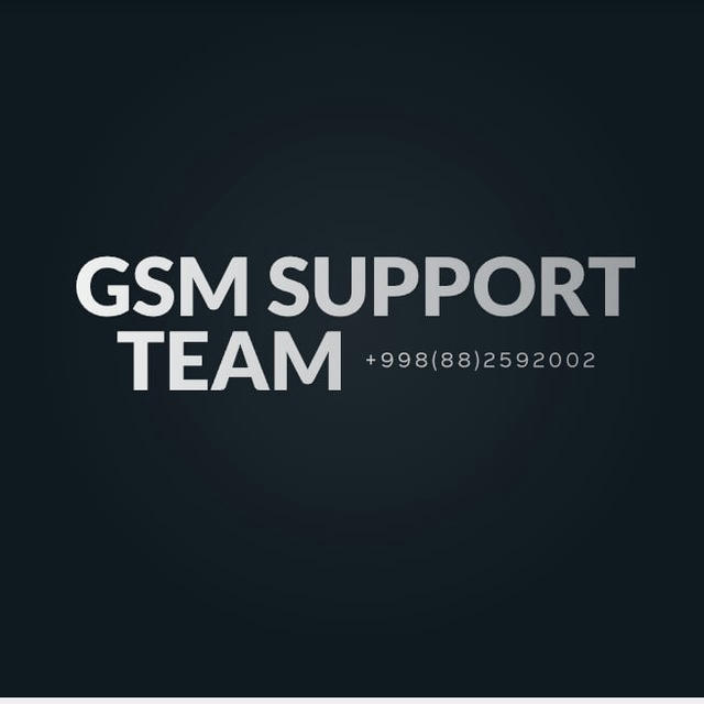 GSM SUPPORT TEAM