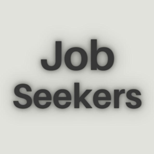 Job Seekers ⛥