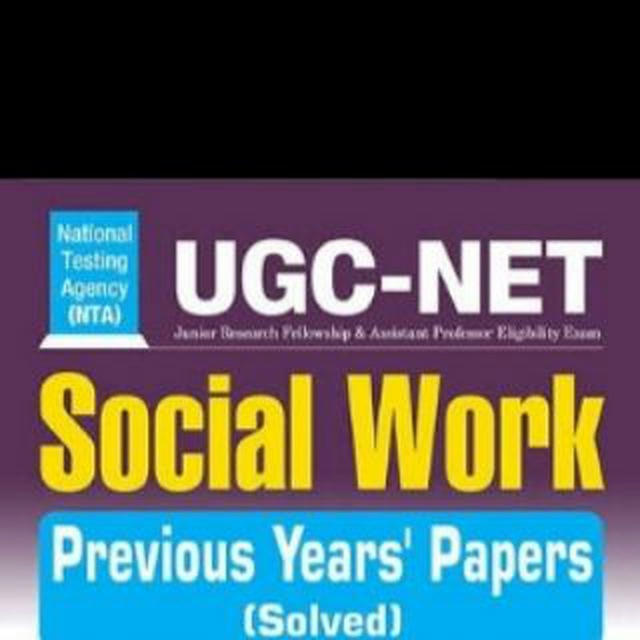 Ugc Net Social Work
