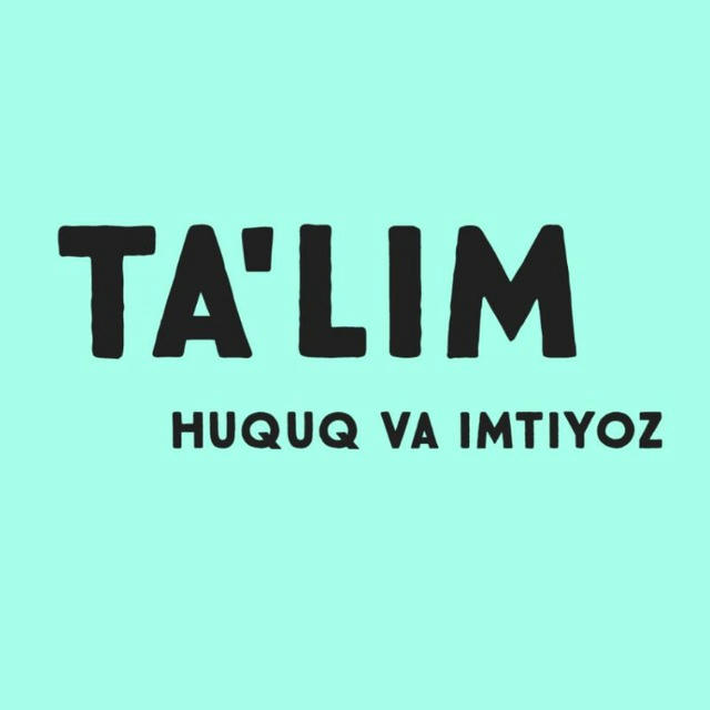 Ta'lim huquqi va Imtiyoz