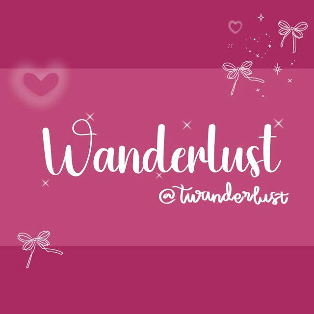 𖧐} wanderlust - openggg
