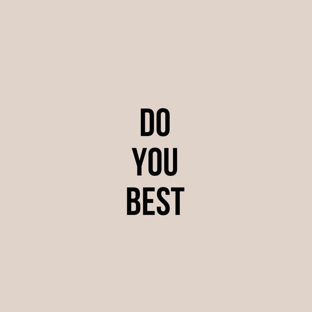 do you best | Саморазвитие