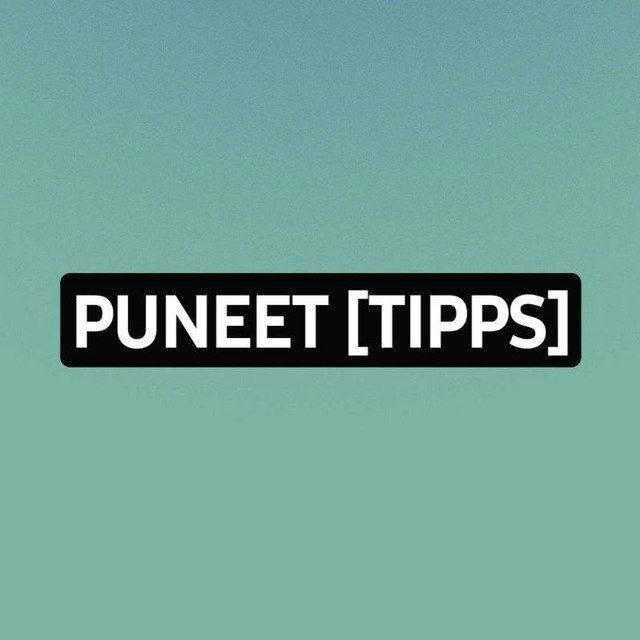 PUNEET [TIPPS]