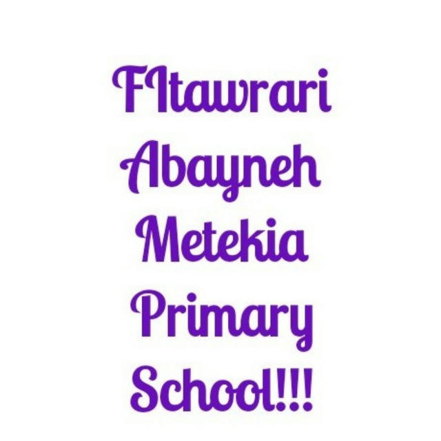 Fitawrari Abayneh Metekia Primary School
