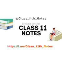 Class 11th Notes