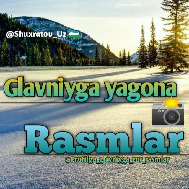 Glavniyga yagona rasmlar