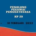 Penolong Pegawai Penguatkuasa KP29