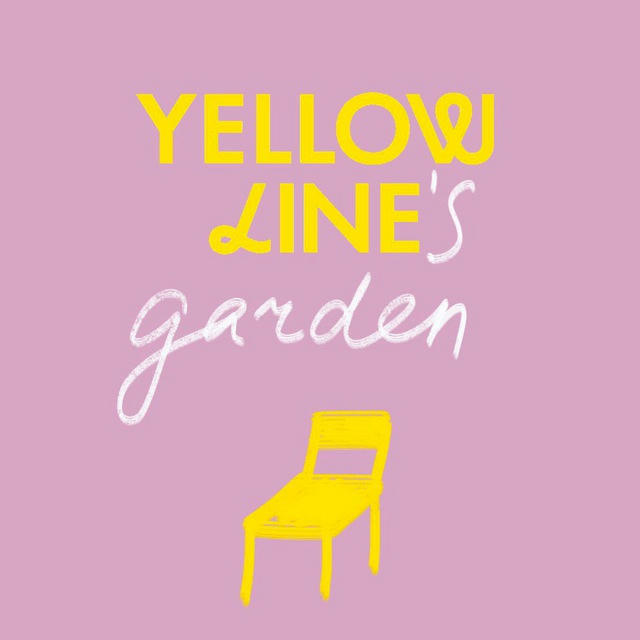 Yellow line’s secret garden 🌼