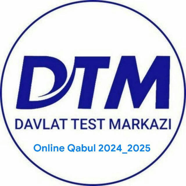 DTM QABUL (2024-2025)