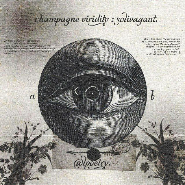 champagne viridity: solivagant.