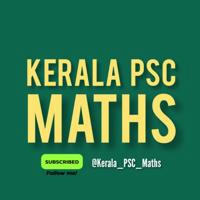 Kerala PSC Maths