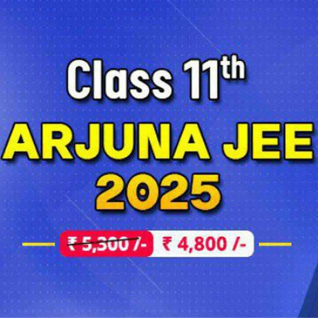 ARJUNA JEE 2026 BATCH