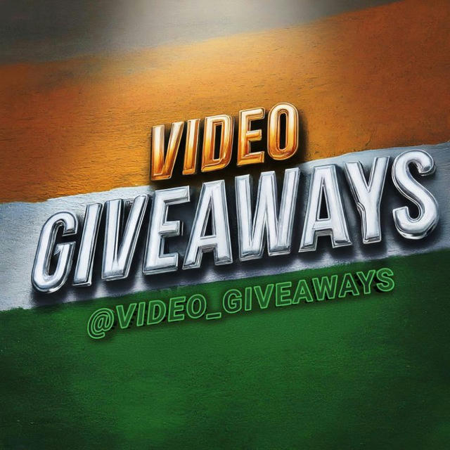 VIDEO GIVEAWAYS 🇮🇳