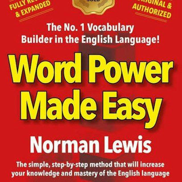 WORD POWER MADE EASY PDFs VIDEOS