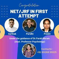 NET/JRF Psychology by Dr. Farah