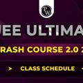 JEE ULTIMATE CRASH COURSE 2.0