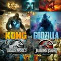 HD Movies Of MonsterVerse : Kong & Godzilla Movies Jurassic Park Jurassic World Jurassic Movies in Hindi Tamil Telugu English