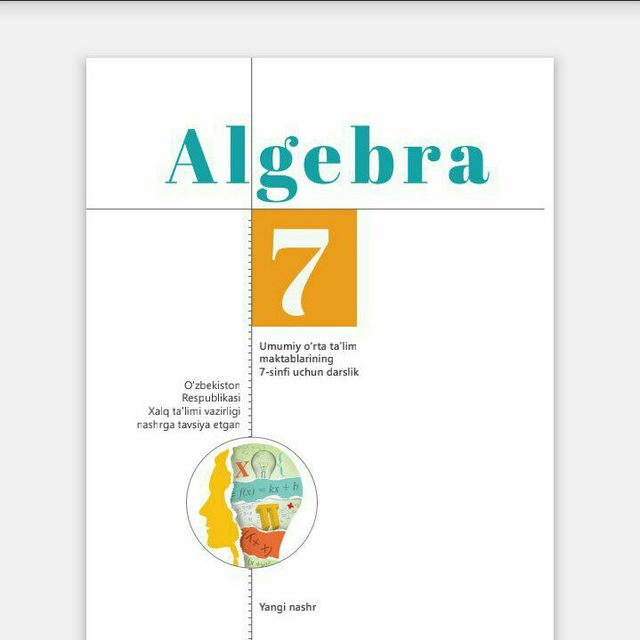 Algebra 7 sinf yechimlar