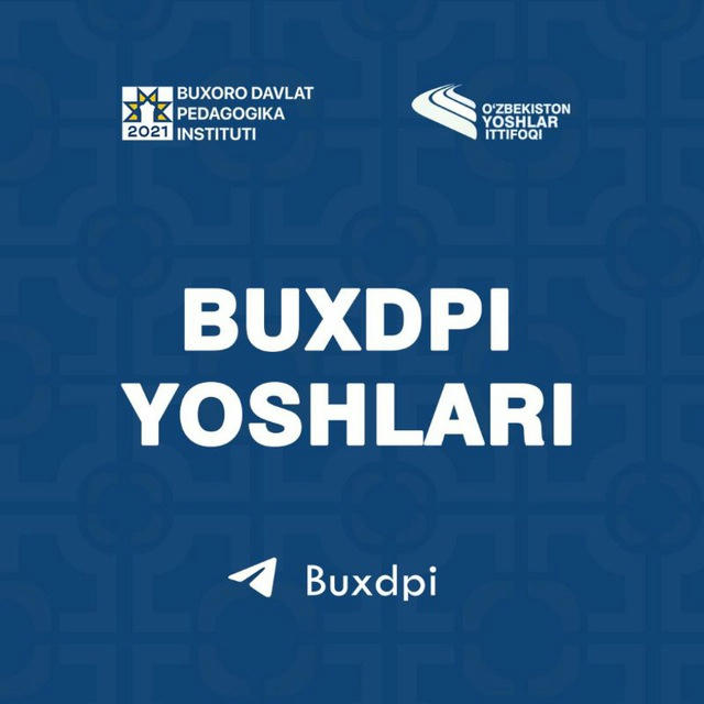 BuxDPI Yoshlar ittifoqi | Rasmiy kanal