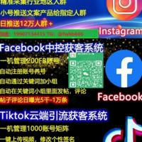 ins，tiktok，FB精准海外引流