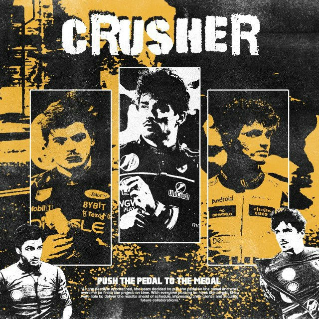 [ GIVEAWAY ] CRUSHER, It’s our dna
