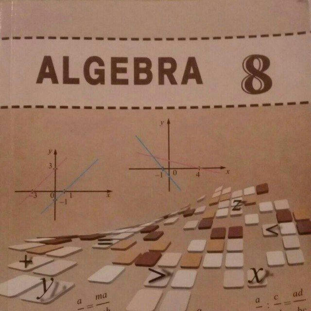 8-Sinf Algebra Yechimlari