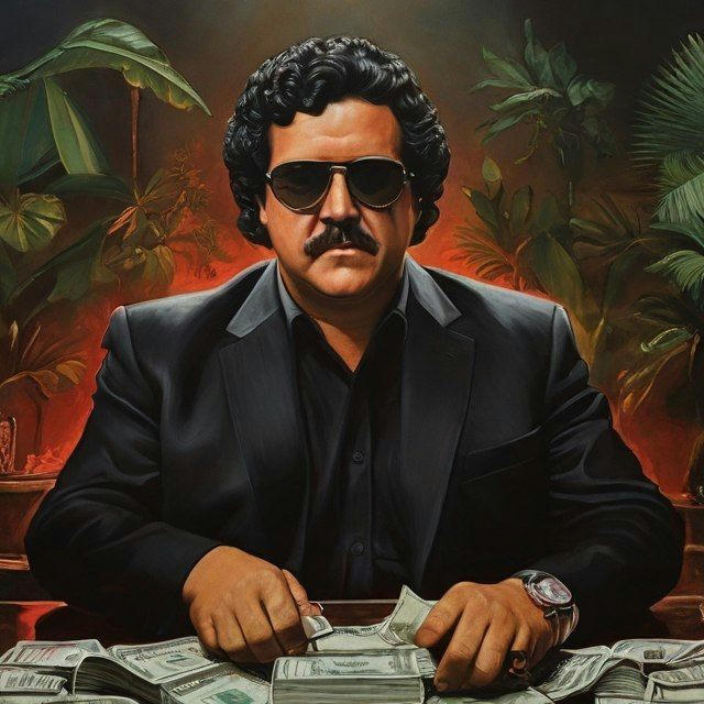 Логово Pablo Escobar