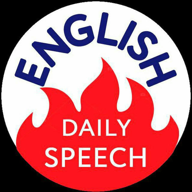 ENGLISH daily speech