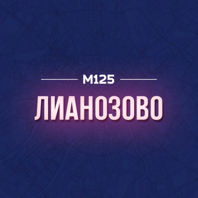Лианозово СВАО М125