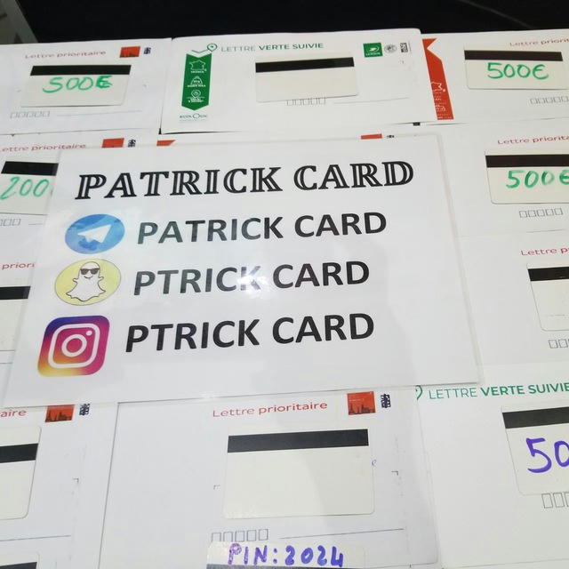 🎟️Patrick carD💯👌💳