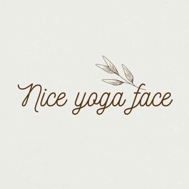 Nice yoga face