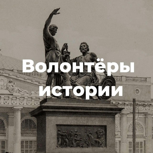 Волонтёры истории