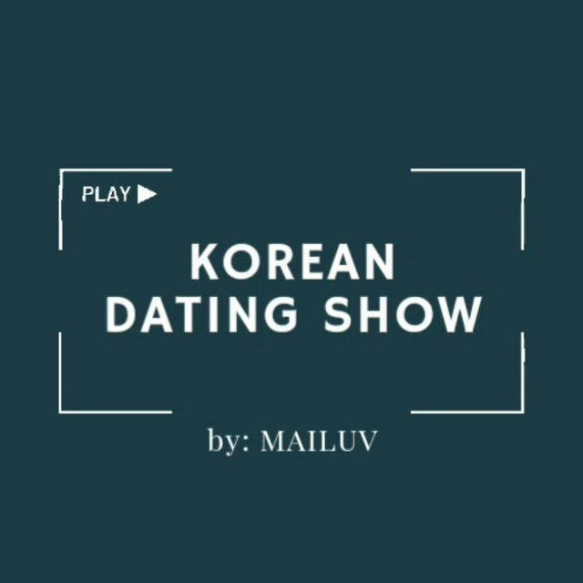 Korean Dating Show