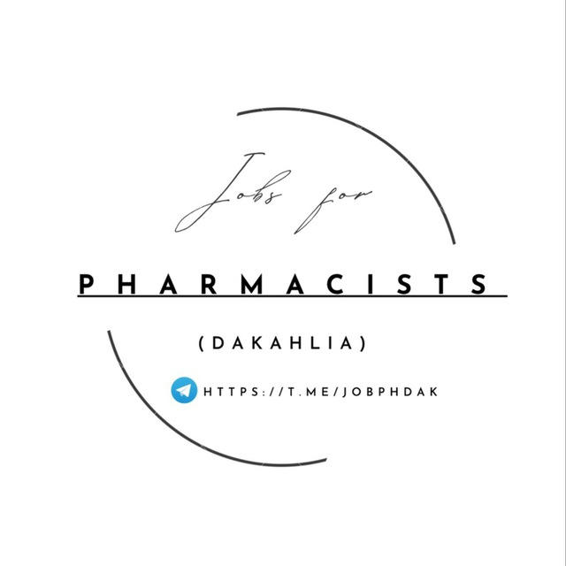 Jobs for pharmacists (Dakahlia)