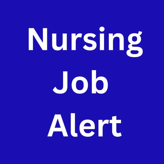 Nursing Job Alert