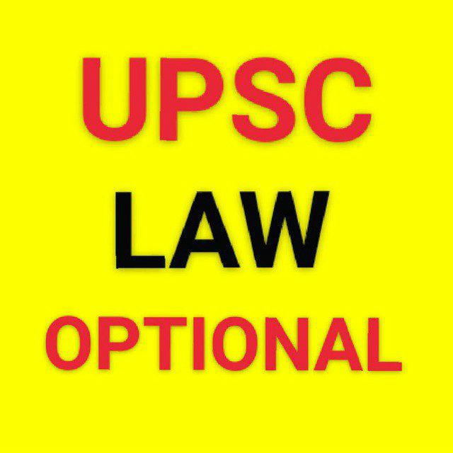 UPSC LAW VIDEOS Optionals