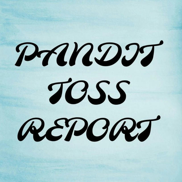 #PANDIT_TOSS_REPORT