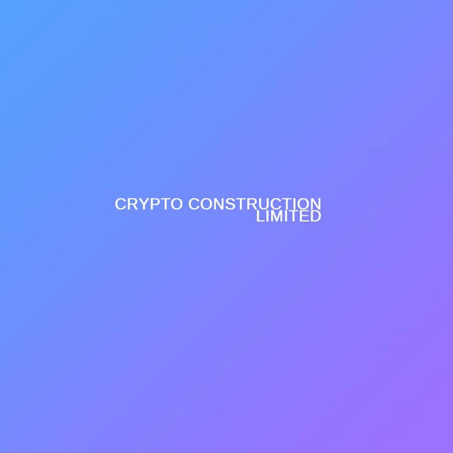 NEWS | CRYPTO CONSTRUCTION LIMITED