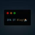 IFA IT Blog!👨‍💻
