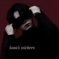 lana's stickers.❦
