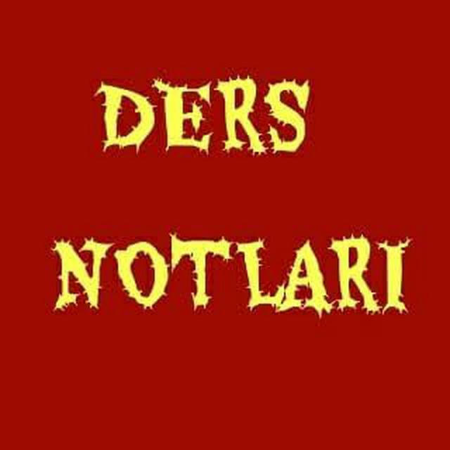 VİP DERS NOTLARIM