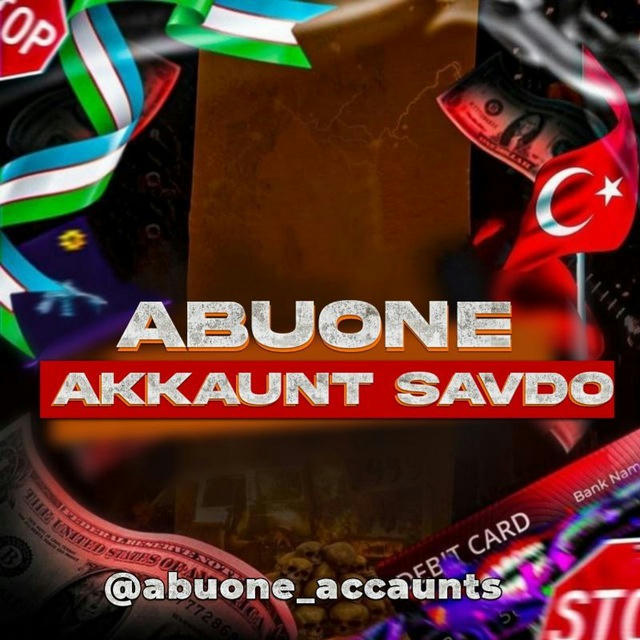 ABUONE ACCOUNT SAVDO🇺🇿🇰🇷